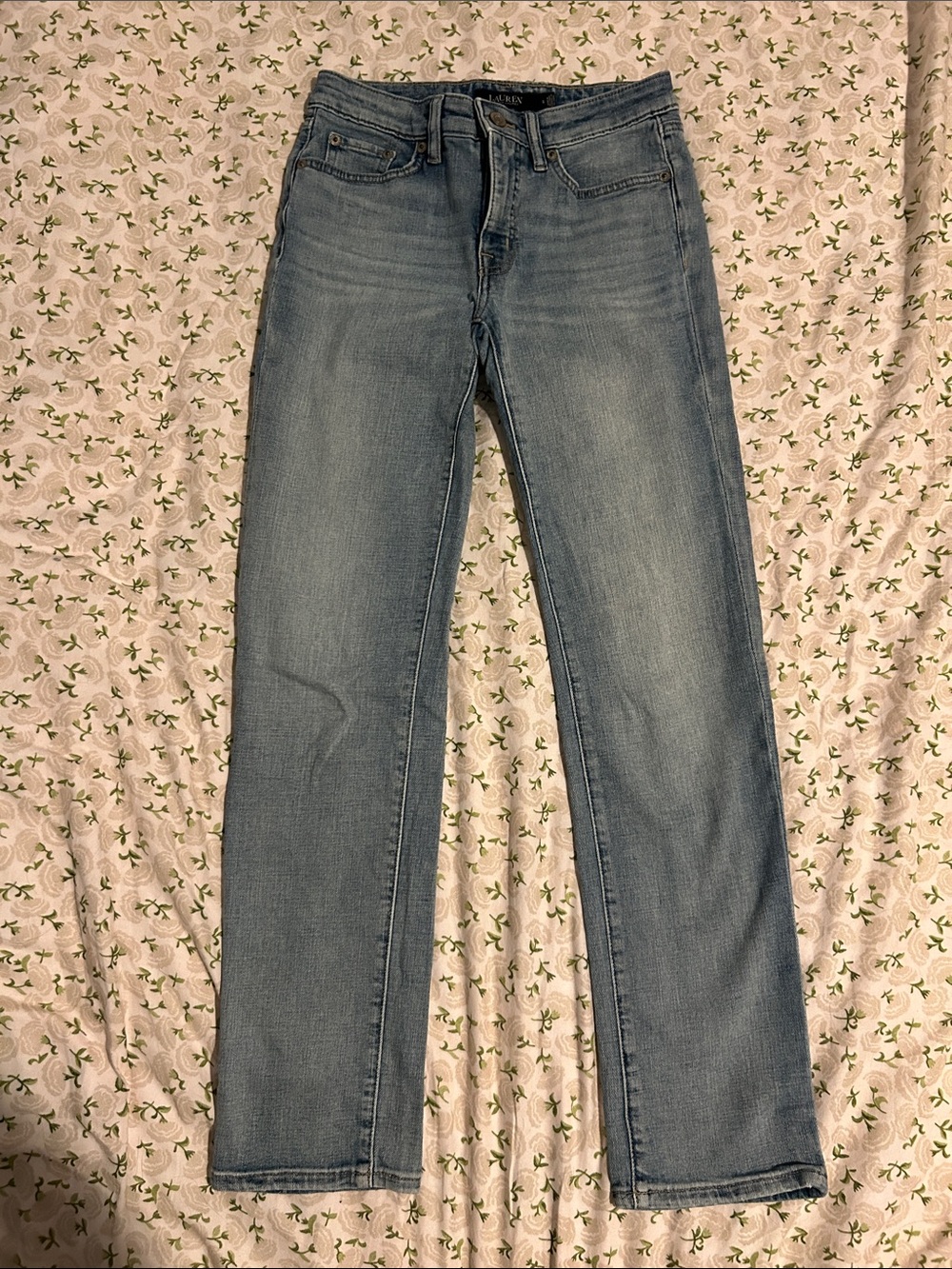 Black label Ralph Lauren Classic Light Blue Women's Straight Jeans